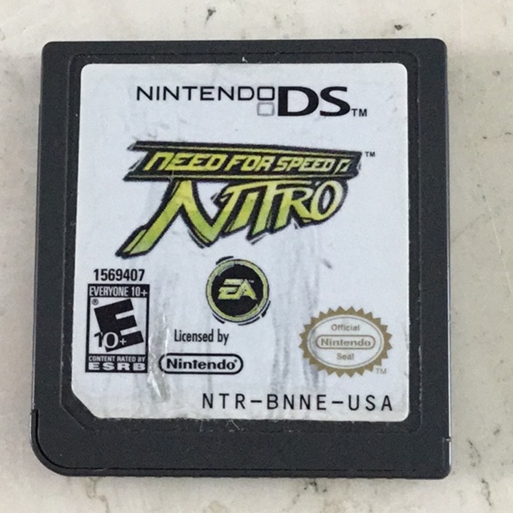 Need For Speed Nitro Nintendo DS Game